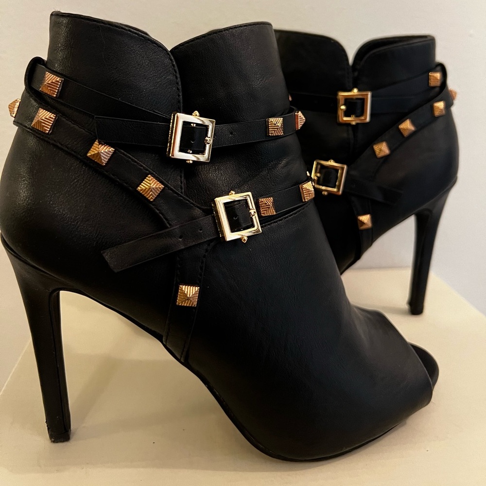 Anne Michelle Black Boots